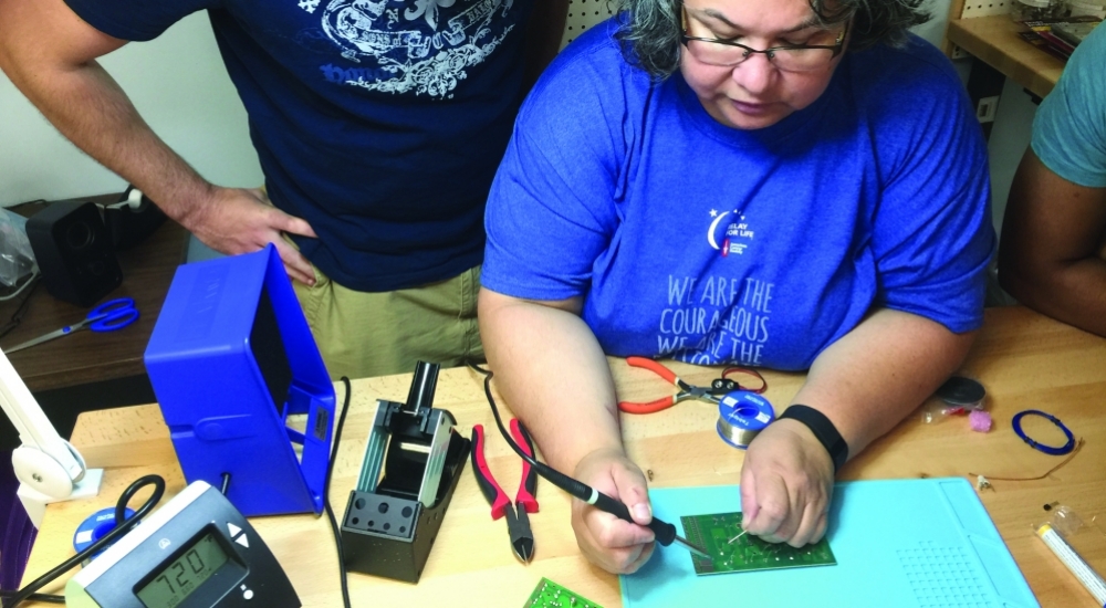 Students in the Syracuse Economic Opportunity Center’s ProTrain program gain hand-on experience. The program is offered through EOC’s Career and Technical Programs and was developed in partnership with Work Train. Students in the Syracuse Economic Opportunity Center’s ProTrain program gain hand-on experience. The program is offered through EOC’s Career and Technical Programs and was developed in partnership with Work Train.